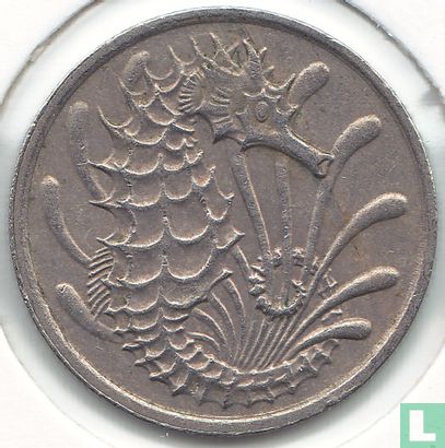 Singapour 10 cents 1974 - Image 2