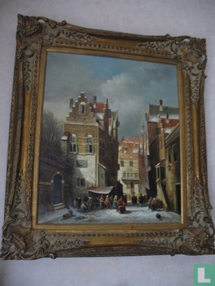 Amsterdams straatje - Afbeelding 1