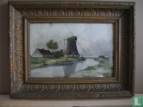 Landscape with mill  - Image 1