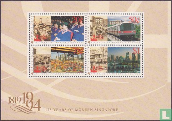 175 ans moderne Singapur