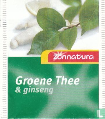 Groene thee & ginseng  - Image 1