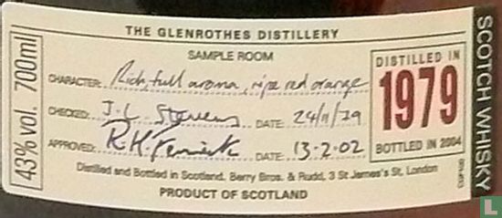 The Glenrothes 1979 Vintage - Afbeelding 3