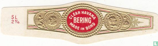 Bering Clear Havana Made in Bond - Image 1
