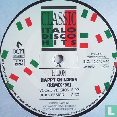 Happy Children (Remix '88) - Afbeelding 3