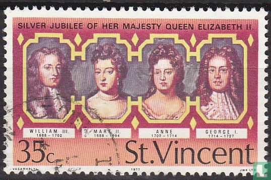 Zilveren jubileum koningin Elizabeth II