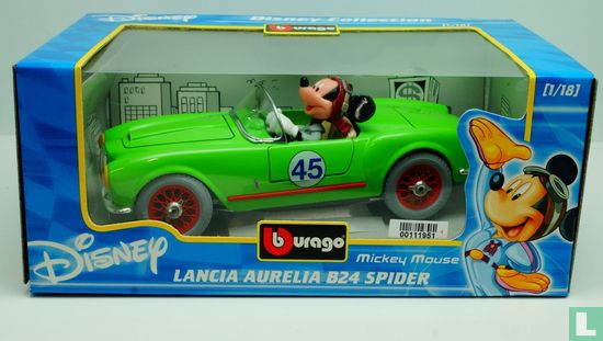 Lancia Aurelia B24 Spider Mickey Mouse Disney 1:18 - Bild 1