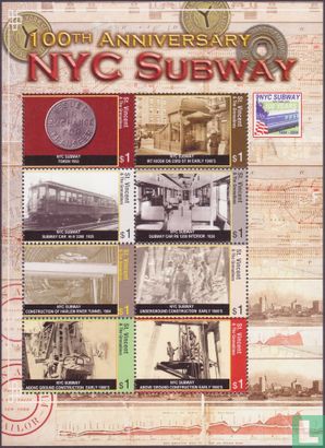 100 jaar metro New York City      