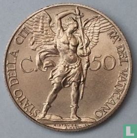 Vatican 50 centesimi 1932 - Image 2
