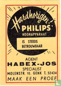 Hardhorigen Philips hoorapparaat - Habex-Jos - Afbeelding 1