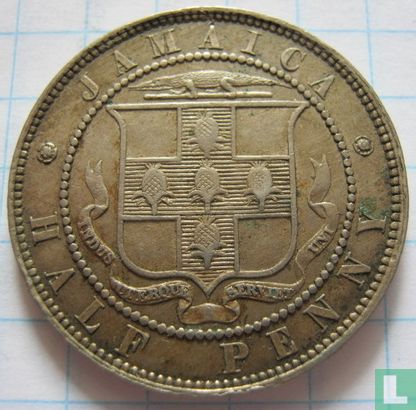 Jamaïque ½ penny 1888 - Image 2
