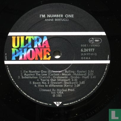 I'm Number One - Bild 3