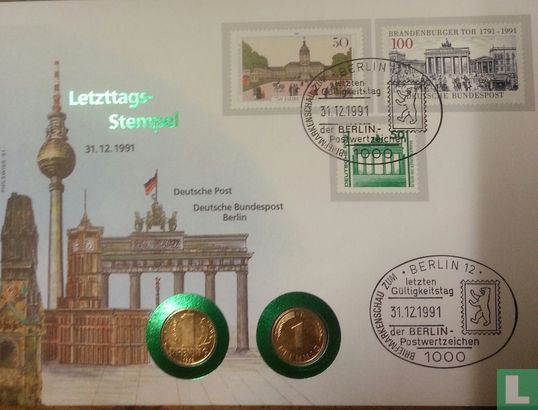 Last day stamp Berlin - Image 1