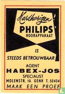 Hardhorigen Philips' hoorapparaat - Habex Jos - Image 1