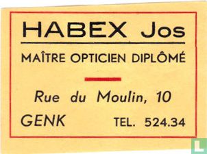 Habex Jos - Maître opticien diplômé - Image 1