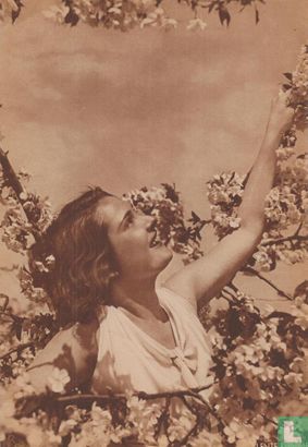 Portretfoto 1933: Lente-bloemen