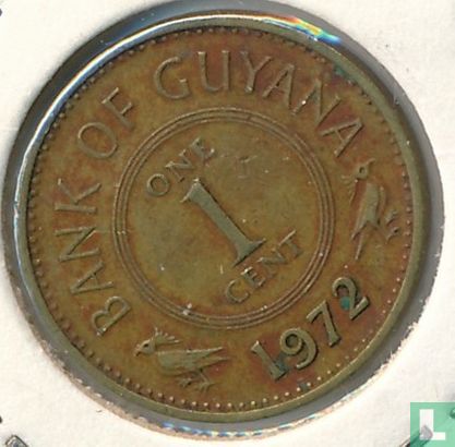 Guyana 1 cent 1972 - Image 1