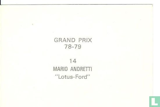 Mario Andretti "Lotus-Ford" - Bild 2
