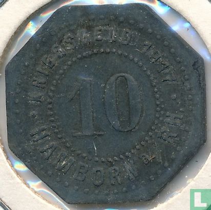 Hamborn am Rhein 10 pfennig 1917 - Image 1