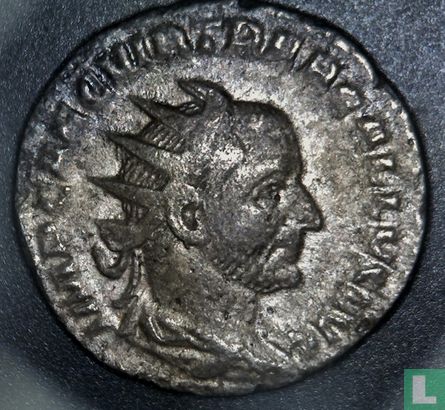 Romeinse Rijk, AR Antoninianus, 251-253 AD, Trebonianus Gallus, Rome, 251-252 AD - Afbeelding 1