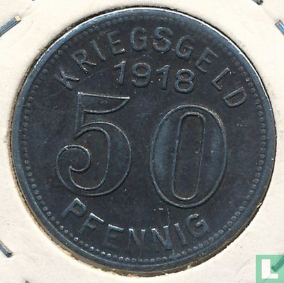 Elberfeld 50 pfennig 1918 - Afbeelding 1