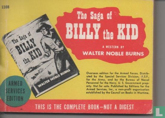 The saga of Billy the Kid - Image 1