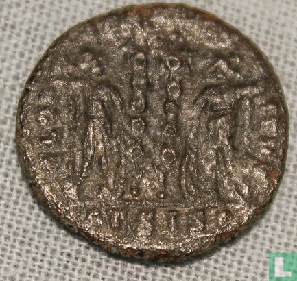 Constantius II 334-335 AD, AE3 Siscia (officina gamma) - Afbeelding 2
