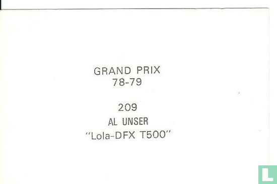Al Unser "Lola-DFX T500" - Bild 2
