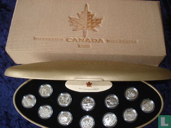 Canada jaarset 1999 (PROOF) "Millennium" - Afbeelding 1