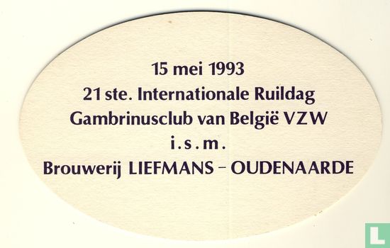 Goudenband / 21ste Internationale Ruildag Gambrinusclub van België - Afbeelding 2