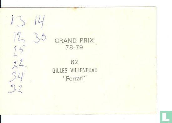Gilles Villeneuve "Ferrari" - Bild 2