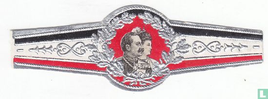 Zonder titel [Wilhelm II en Keizerin Augusta Victoria] - Afbeelding 1