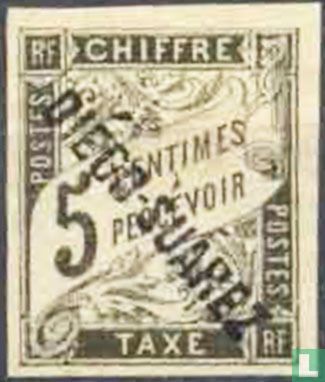 Chiffres (type Duval), avec impression - Image 1