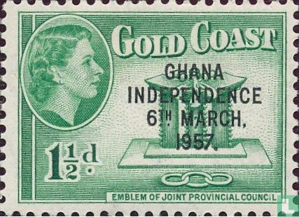 l'indépendance du Ghana  