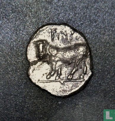 Panormos (Ziz), Sicilië, AR Litra, 405-380 BC, onbekend heerser  - Afbeelding 2