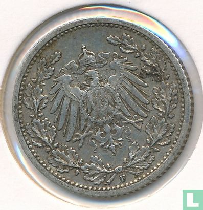 Deutsches Reich ½ Mark 1907 (F) - Bild 2