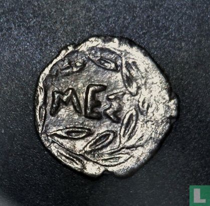Messana-Zankle, Sicile, AR Litra, souverain inconnu 420-413 av. J.-C., - Image 2