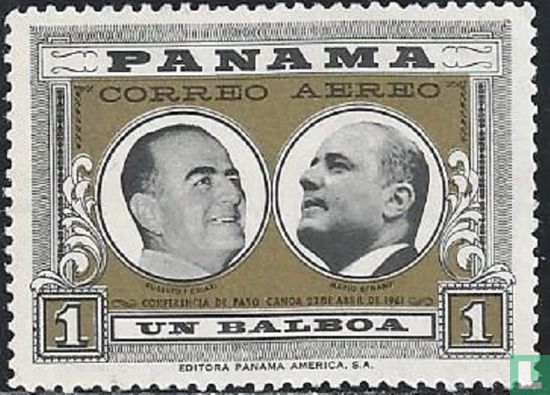 Costa Rica und Panama-Präsidenten