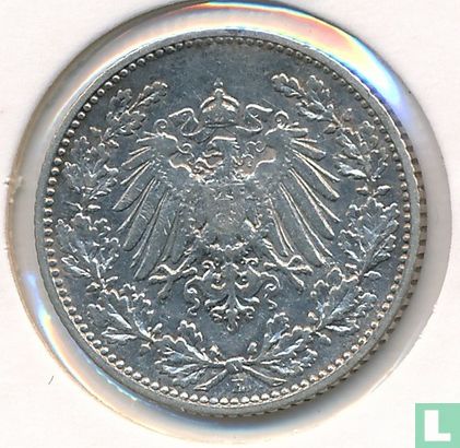 Empire allemand ½ mark 1907 (E) - Image 2