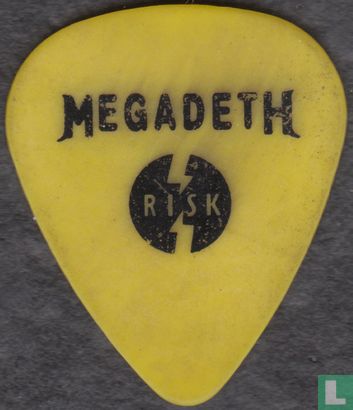 Megadeth Plectrum, Guitar Pick, Dave Mustaine, 1999 - 2000 - Image 1