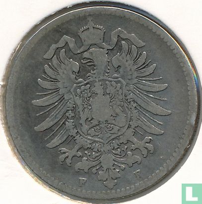 German Empire 1 mark 1873 (F) - Image 2