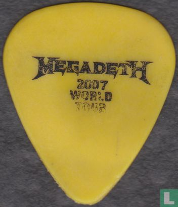 Megadeth Plectrum, Guitar Pick, Dave Mustaine, 2007 - Image 1