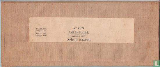 Amersfoort Topografische Inrichting 1930 - Afbeelding 1