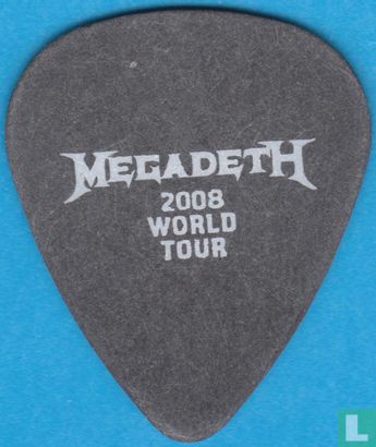 Megadeth Plectrum, Guitar Pick, James Lomenzo, 2008 - Bild 1