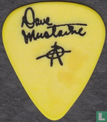 Megadeth Plectrum, Guitar Pick, Dave Mustaine, 1991 - Bild 2