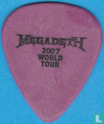 Megadeth Plectrum, Guitar Pick, Glenn Drover, 2007 - Bild 1