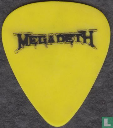 Megadeth Plectrum, Guitar Pick, Dave Mustaine, 1988 - Image 1
