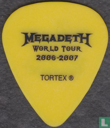 Megadeth Plectrum, Guitar Pick, Dave Mustaine, 2006 - 2007 - Bild 1