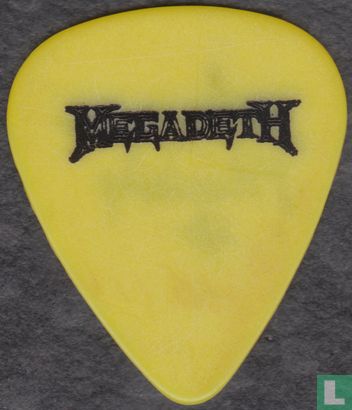 Megadeth Plectrum, Guitar Pick, Dave Mustaine, 1992 - 1993 - Bild 1