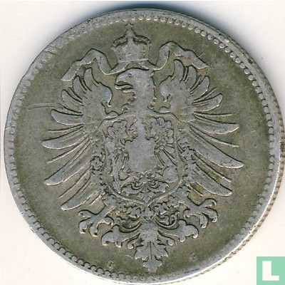 Deutsches Reich 1 Mark 1876 (G) - Bild 2