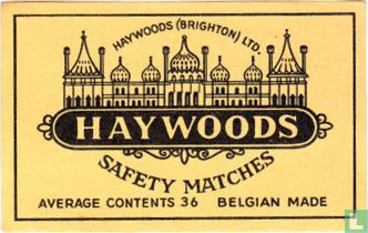 Haywoods safety matches